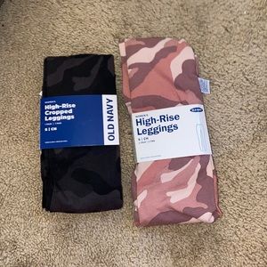 Old navy camo leggings